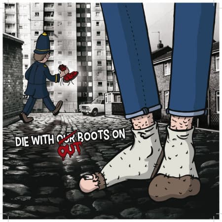 Obal alba Die With Out Boots On (Split with GRADE2)