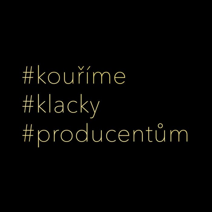 Obal alba Kouříme klacky producentům