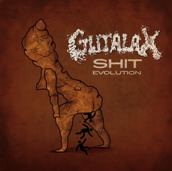 Obal alba Shit Evolution ( split with Haemorrhage )