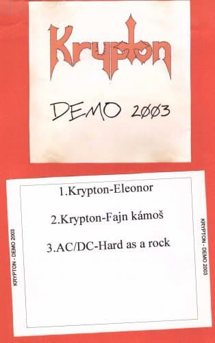 Obal alba DEMO 2003