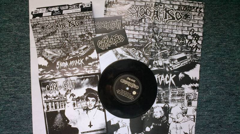 Obal alba ŠKODA 120 / CARL GUT " Split EP