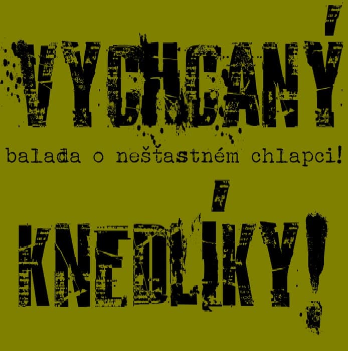 Obal alba balada o nešťastném chlapci!